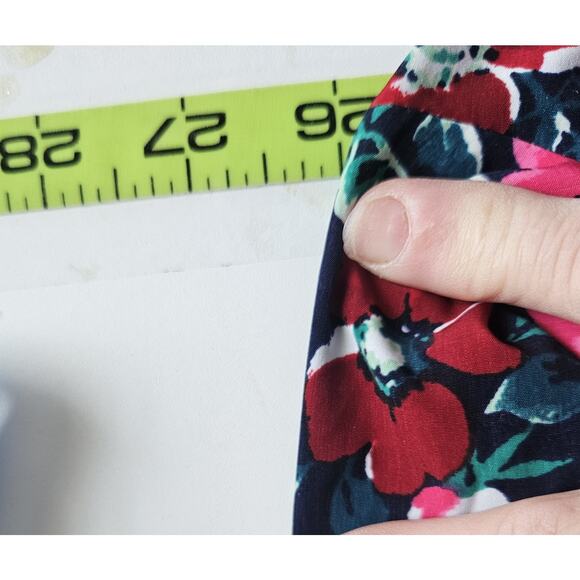 Isabel Maternity XLarge Pleated Floral Tie Back Maxi Dress Flowy Cottagecore - Picture 16 of 16